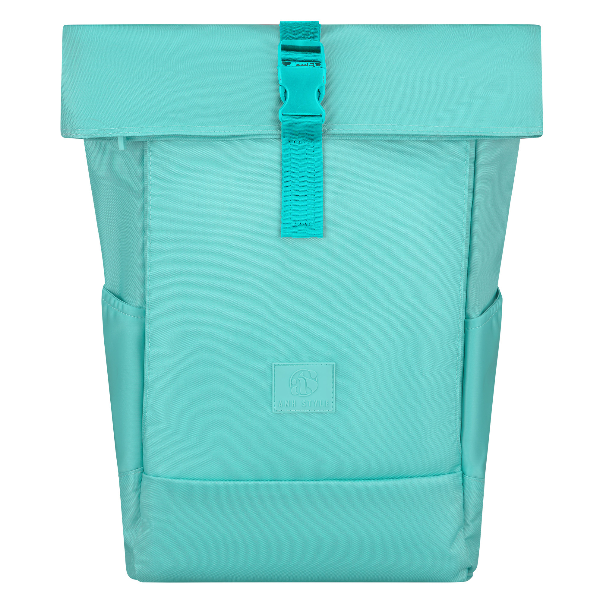 Mochila Enrollable Turquesa