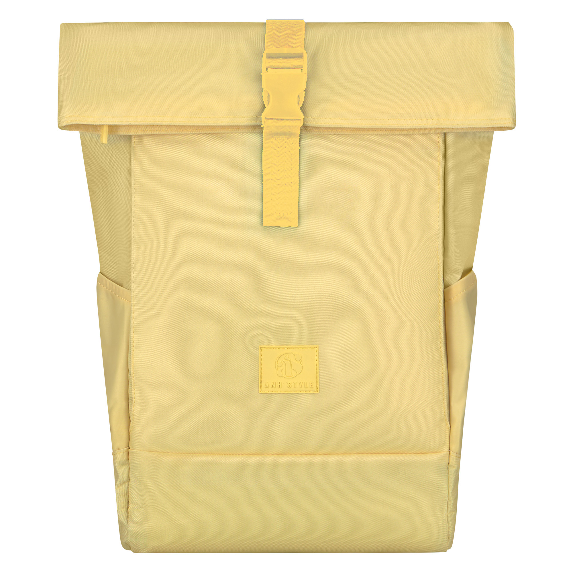 Mochila Enrollable Amarilla