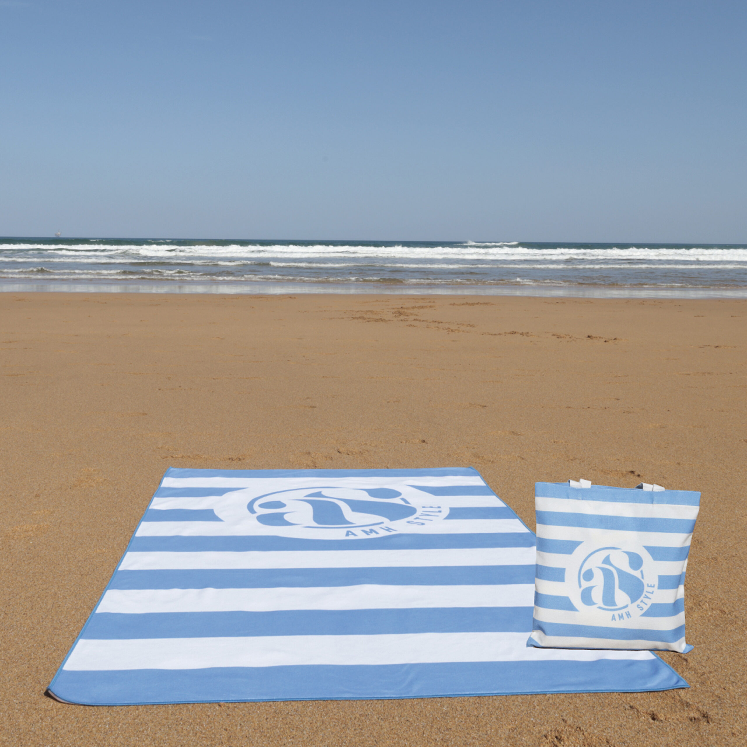 Toalla de playa Azul